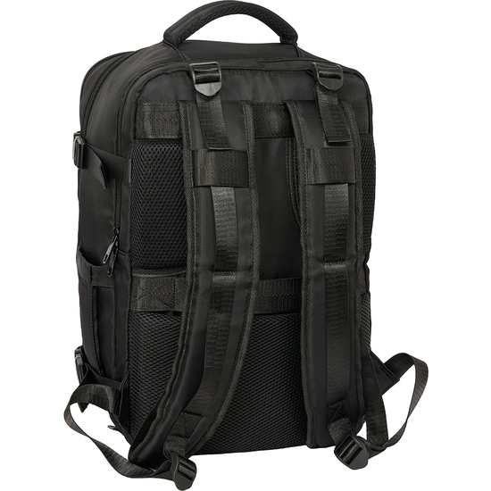MOCHILA VIAJE CABINA PORTATIL 15,6 REAL MADRID NEGRA image 1