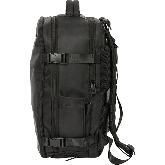 MOCHILA VIAJE CABINA PORTATIL 15,6 REAL MADRID NEGRA image 3