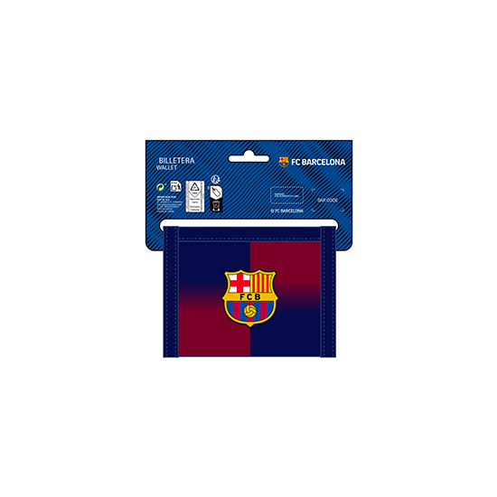 BILLETERA CON CABECERA F.C.BARCELONA 1ª EQUIP. 25/26 image 1