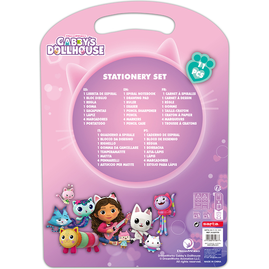 SET ESCRITURA GABBYS DOLLHOUSE "CONFETTI" image 1