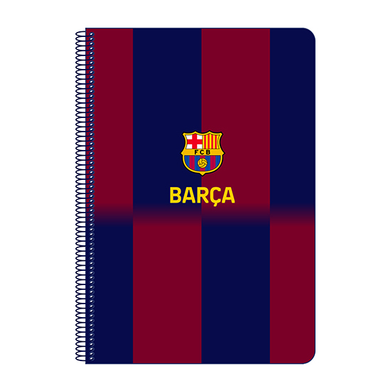 LIBRETA FOLIO 80 H. TAPAS DURAS F.C.BARCELONA 1ª EQUIP. 25/26 image 0