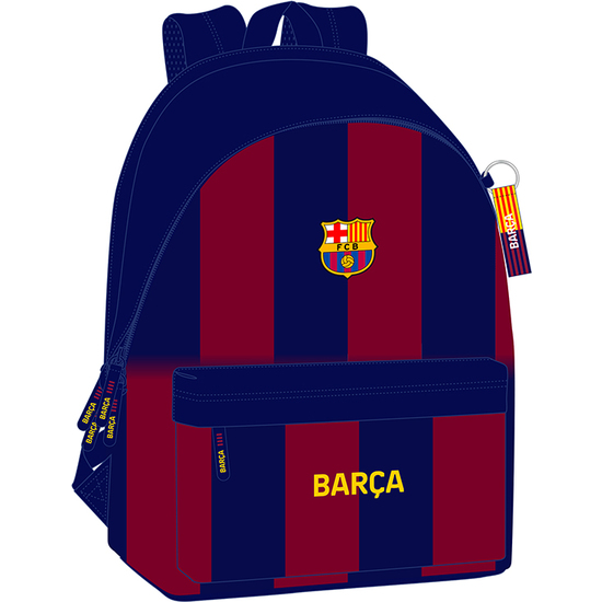 MOCHILA DOBLE PARA PORTATIL 15,6"+USB F.C.BARCELONA 1ª EQUIP. 25/26 image 0