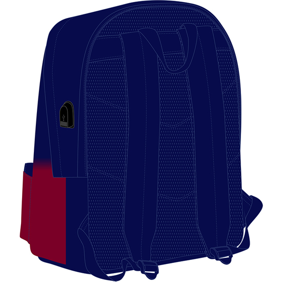 MOCHILA DOBLE PARA PORTATIL 15,6"+USB F.C.BARCELONA 1ª EQUIP. 25/26 image 1