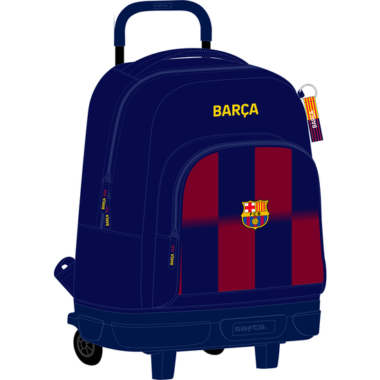 MOCHILA GDE. C/RUEDAS COMPACT EXTRAIBLE F.C.BARCELONA 1ª EQUIP. 25/26 image 0