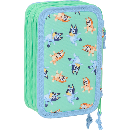 PLUMIER TRIPLE 37 PCS BLUEY "SISTERS" image 1