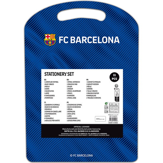 SET ESCRITURA F.C.BARCELONA 1ª EQUIP. 25/26 image 1