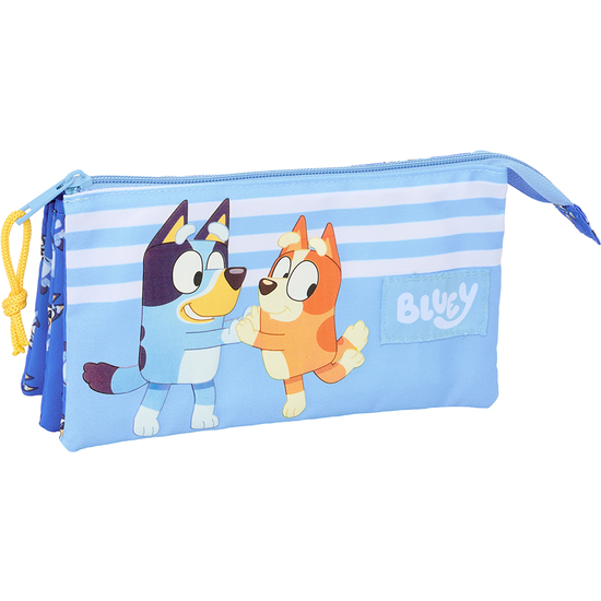 PORTATODO TRIPLE BLUEY "LETS PLAY" image 0