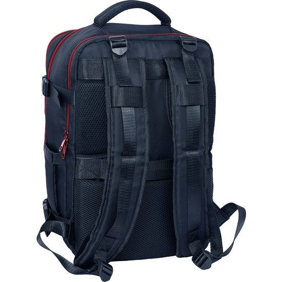 MOCHILA VIAJE CABINA PORTATIL 15,6 F.C.BARCELONA AZUL MARINO image 1