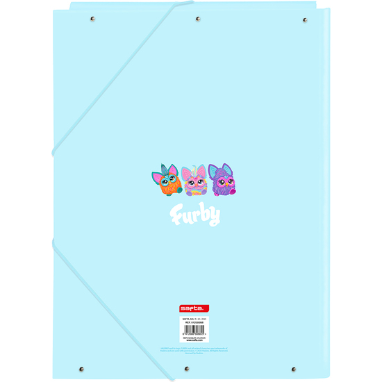CARPETA FOLIO 3 SOLAPAS FURBY image 1