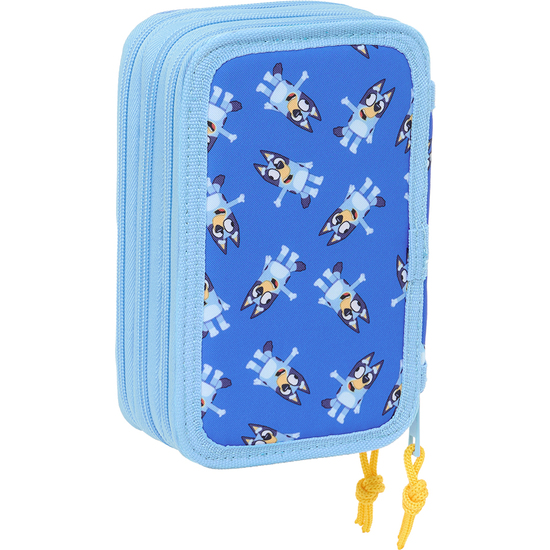 PLUMIER TRIPLE 37 PCS BLUEY "LETS PLAY" image 1