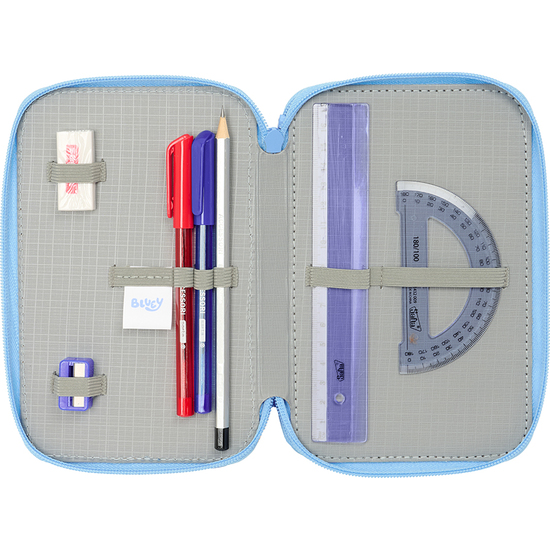 PLUMIER TRIPLE 37 PCS BLUEY "LETS PLAY" image 3