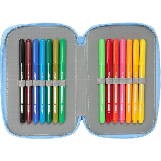 PLUMIER TRIPLE 37 PCS BLUEY "LETS PLAY" image 5