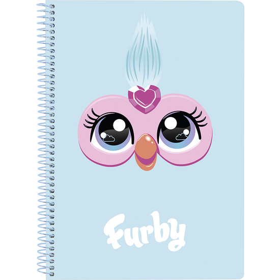 LIBRETA CUARTO 80 H. TAPAS DURAS FURBY image 0
