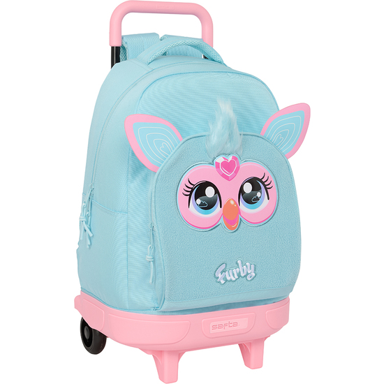 MOCHILA GDE. C/RUEDAS COMPACT EXTRAIBLE FURBY image 0