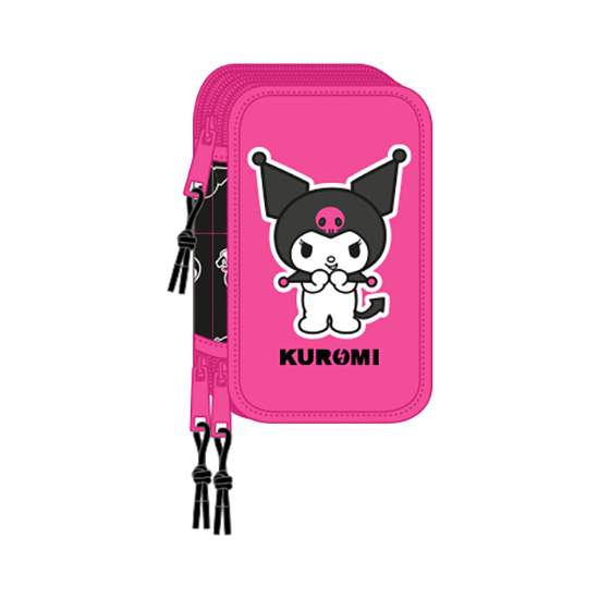PLUMIER TRIPLE 37 PCS KUROMI image 0