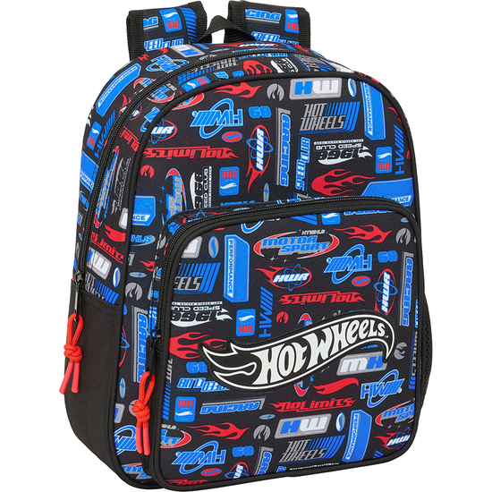 MOCHILA INFANTIL ADAPT.CARRO HOT WHEELS image 0