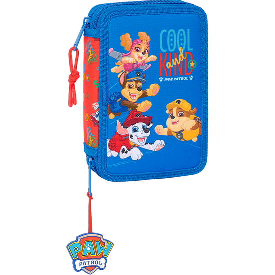 PLUMIER DOBLE PQÑO 29 PCS PAW PATROL "COOL" image 0