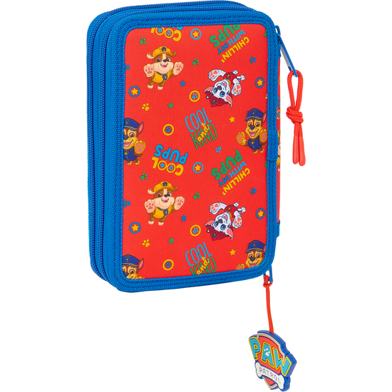 PLUMIER DOBLE PQÑO 29 PCS PAW PATROL "COOL" image 1