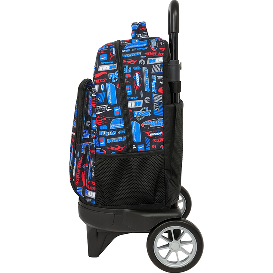 MOCHILA GDE. C/RUEDAS COMPACT EVOL. EXT. HOT WHEELS image 2