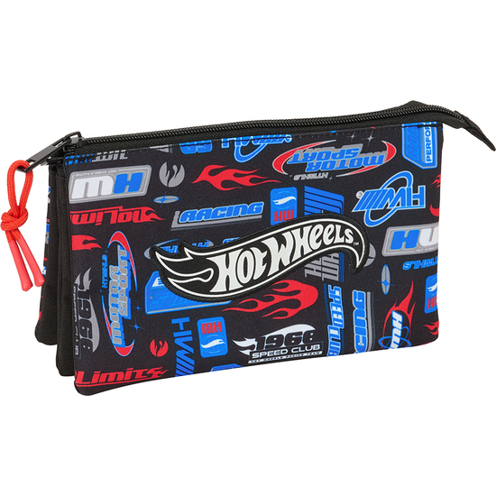 PORTATODO TRIPLE HOT WHEELS image 0