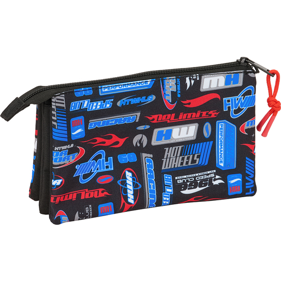 PORTATODO TRIPLE HOT WHEELS image 1
