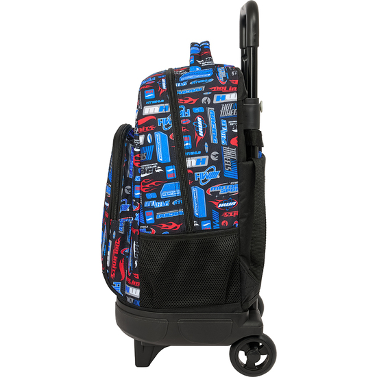 MOCHILA GDE. C/RUEDAS COMPACT EXT.SIMPLE HOT WHEELS image 2