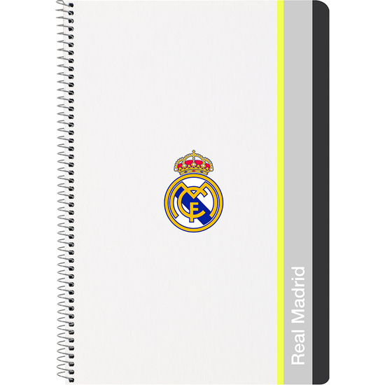 LIBRETA FOLIO 80 H. TAPAS DURAS 1DISEÑO REAL MADRID EQUIP. 25/26 image 0