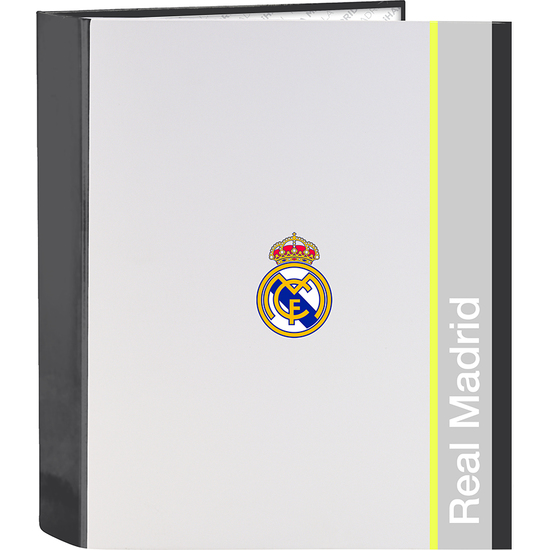 CARPETA F. 4 ANILLAS 35MM LOMO ANCHO REAL MADRID EQUIP. 25/26 image 0