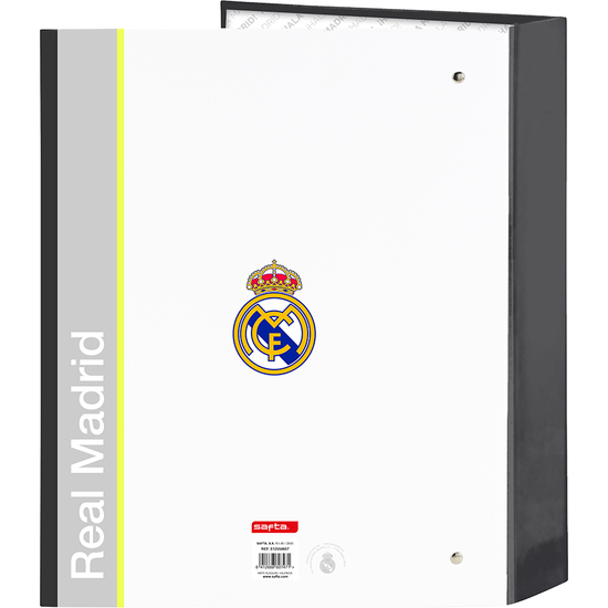 CARPETA F. 4 ANILLAS 35MM LOMO ANCHO REAL MADRID EQUIP. 25/26 image 1