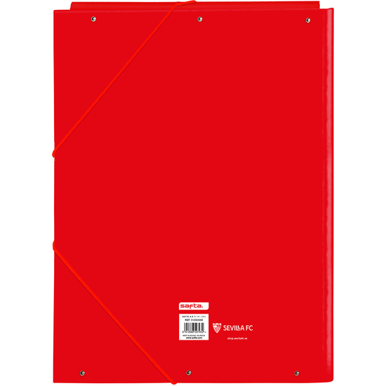 CARPETA FOLIO 3 SOLAPAS SEVILLA FC image 1