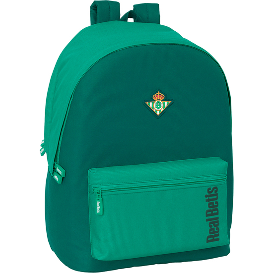 MOCHILA DOBLE PORTATIL 15,6"+USB RE AGUA REAL BETIS BALOMPIE image 0