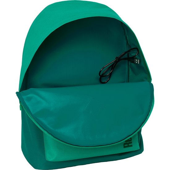 MOCHILA DOBLE PORTATIL 15,6"+USB RE AGUA REAL BETIS BALOMPIE image 3