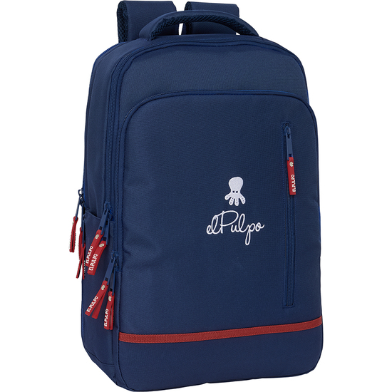 MOCHILA PORTATIL 15,6"+TABLET+USB EL PULPO image 0