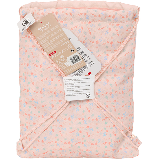 SACO PLANO JUNIOR REC Y REP.AGUA SOPHIE LA GIRAFE JOY image 4