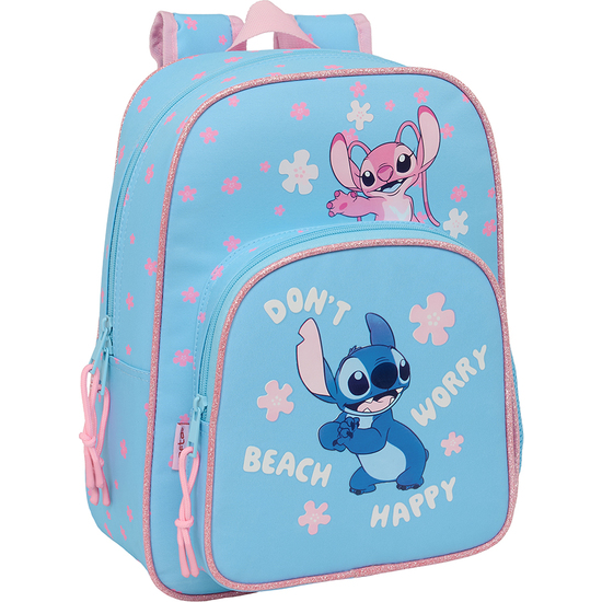 MOCHILA INFANTIL ADAPT.CARRO STITCH "HAPPY" image 0