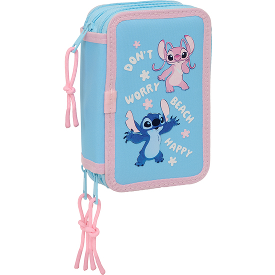 PLUMIER TRIPLE 37 PCS STITCH "HAPPY" image 0