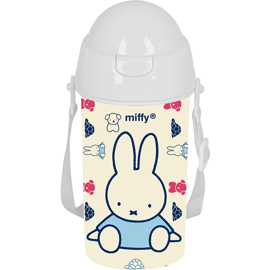 BOTELLA 500ML APERTURA AUTOM. CON PAJITA MIFFY "BUDDY" image 0