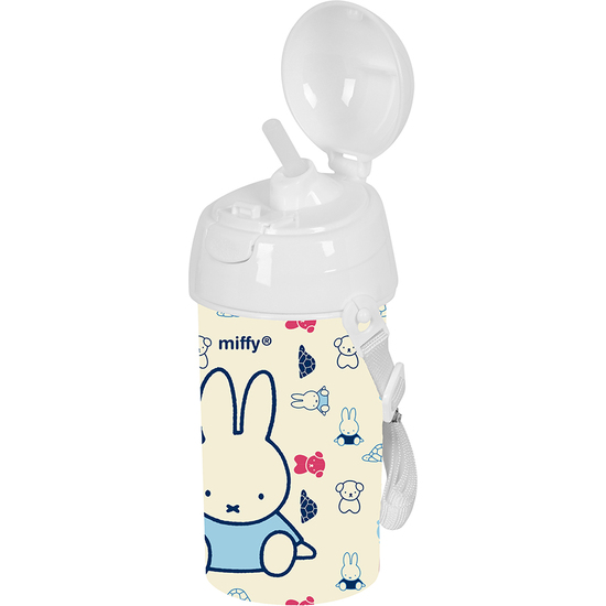BOTELLA 500ML APERTURA AUTOM. CON PAJITA MIFFY "BUDDY" image 1