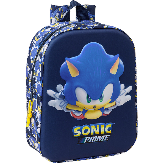 MOCHILA GUARDERIA 3D SONIC "CITY" image 0