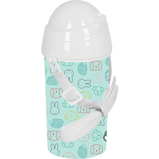 BOTELLA 500ML APERTURA AUTOM. CON PAJITA MIFFY "FRIENDS" image 1