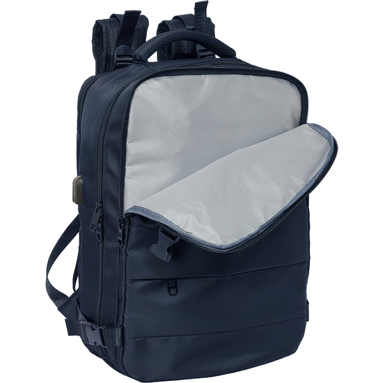 MOCHILA VIAJE CABINA PORTATIL 15,6 SAFTA "MARINO" image 4