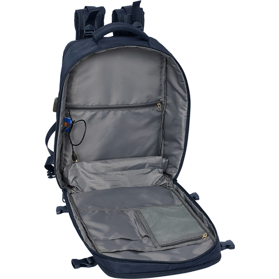 MOCHILA VIAJE CABINA PORTATIL 15,6 SAFTA "MARINO" image 5