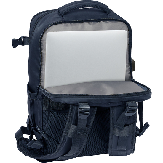 MOCHILA VIAJE CABINA PORTATIL 15,6 SAFTA "MARINO" image 6
