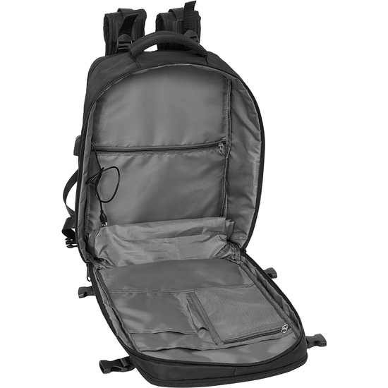 MOCHILA VIAJE CABINA PORTATIL 15,6 SAFTA "NEGRO" image 5