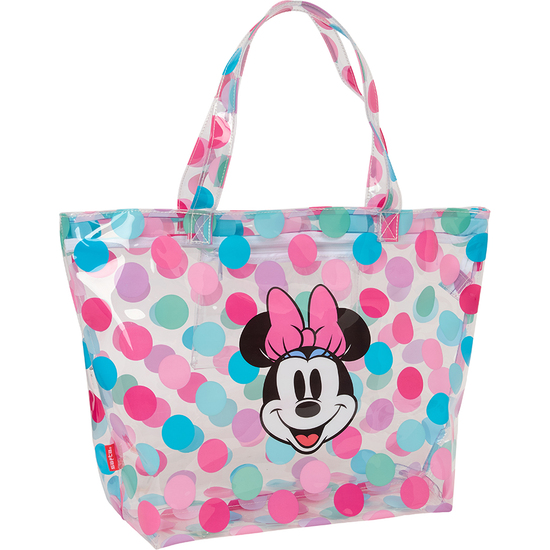 BOLSO SHOPPING CON CREMALLERA MINNIE MOUSE "BEACH" image 0