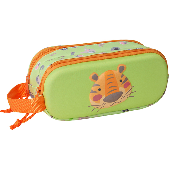 PORTATODO DOBLE 3D SAFTA TIGER 3D image 0