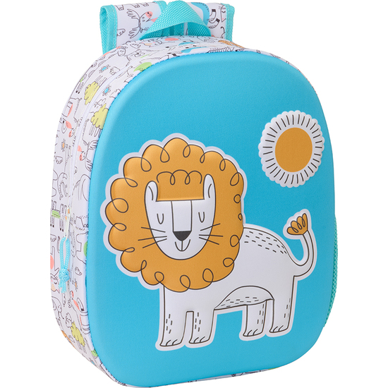 MOCHILA 3D SAFTA LION 3D image 0