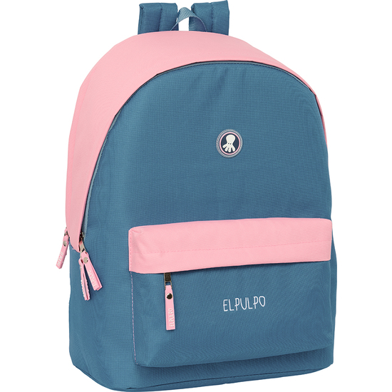MOCHILA DOBLE PARA PORTATIL 15,6"+USB EL PULPO "INDIGO" image 0