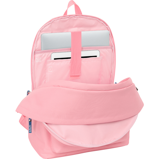 MOCHILA DOBLE PARA PORTATIL 15,6"+USB EL PULPO "ROSA" image 4