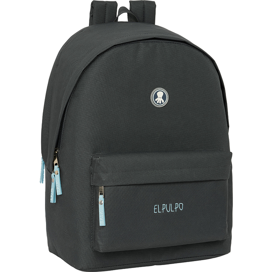 MOCHILA DOBLE PARA PORTATIL 15,6"+USB EL PULPO "GRAFITO" image 0